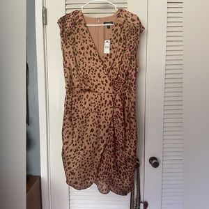 Express NWT Pink Leopard Dress